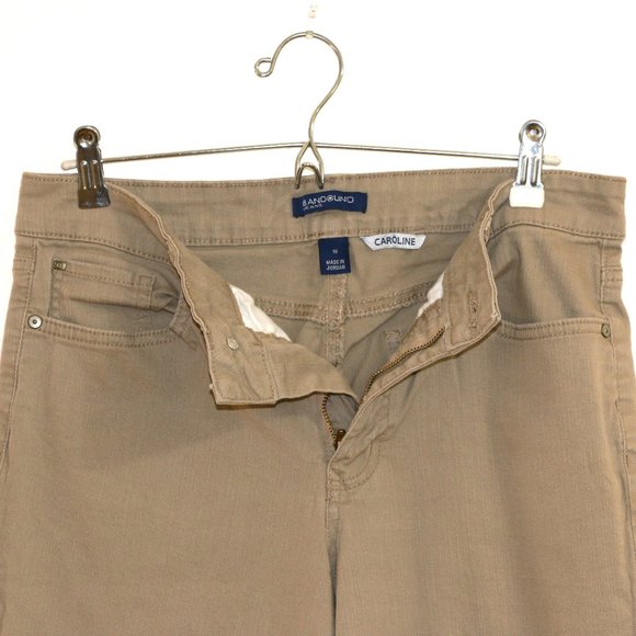Bandolino “Caroline” Style Tan Jeans   Size: 10 - Picture 3 of 6